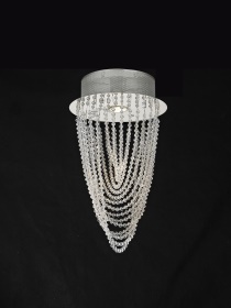 IL31390  Camilla Crystal Ceiling 1 Light